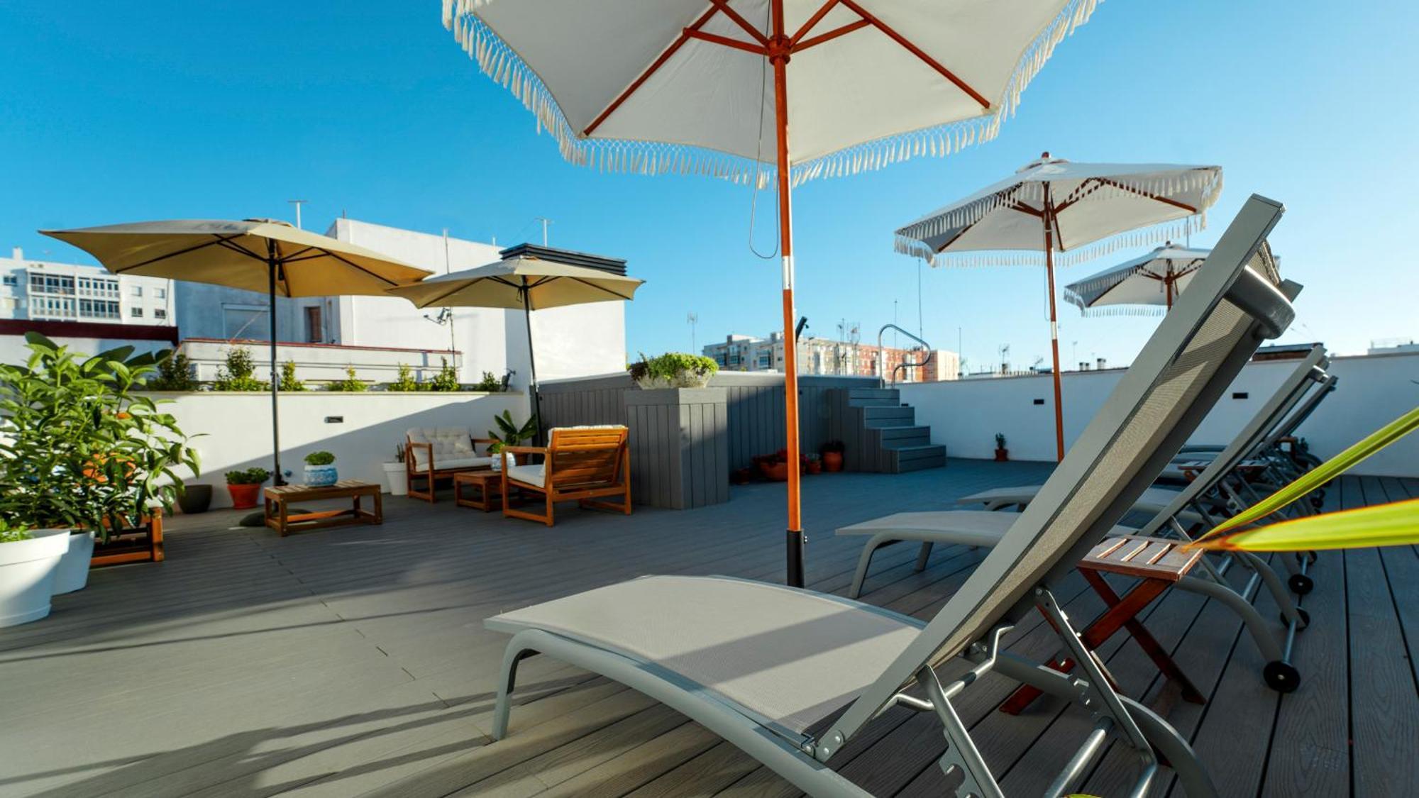 Aparthotel Luz De Gades - Suites Spa Gym - Adults Only กาดิซ ภายนอก รูปภาพ